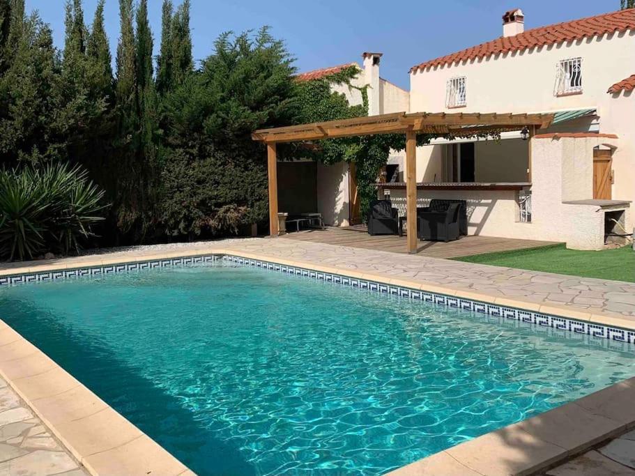 Jolie Villa Piscine A 15 Min Du Barcares Salses-le-Château Buitenkant foto